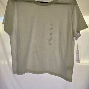 Chic Light Green Short Sleeve Tee
